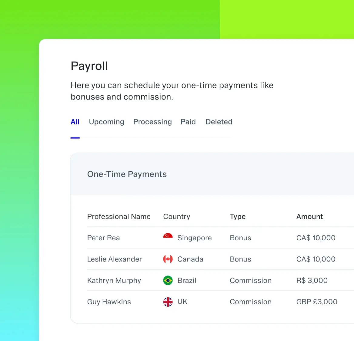 EOR Payroll